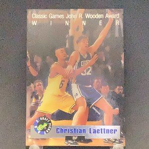 1992 Christian Laettner Classic Sports Card!!